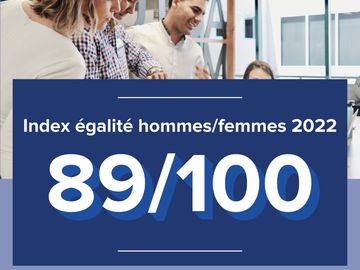 Index égalité hommes/femmes 2022